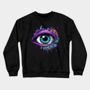 Earthless Psychedelic Eye Crewneck Sweatshirt